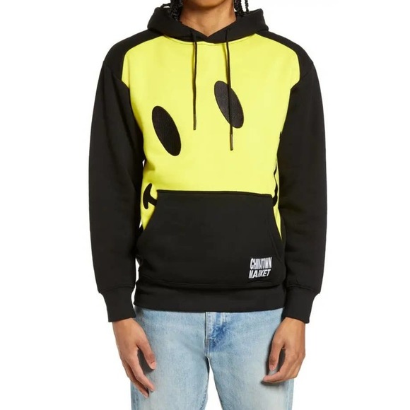 Chinatown Market - Big Smiley‎ Hoodie Medium - Picture 2 of 9